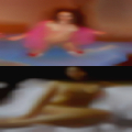 Nude women unusual situations