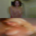 With swinging tits