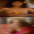 Busty horny woman